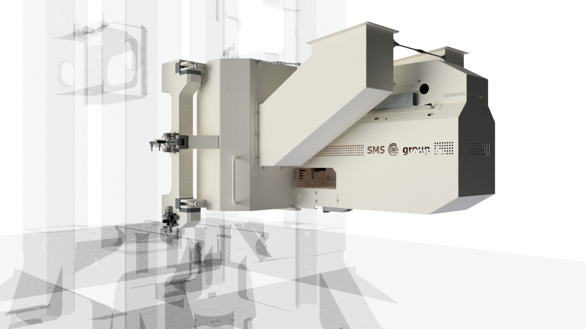 Automatisches Sprühsystem für Schmiedepresse