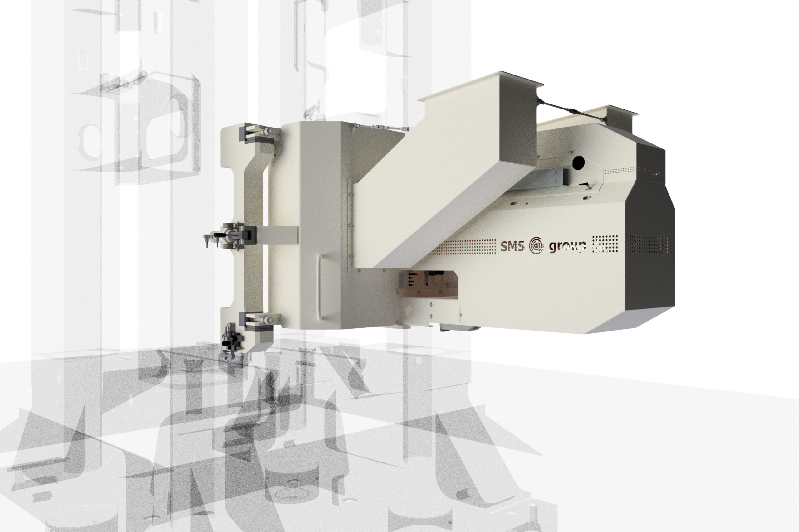 High-Speed Spray axis for forging presses